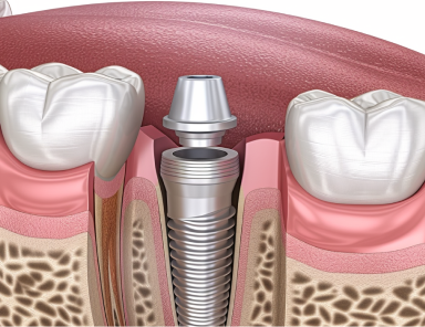 2次手術（アバットメント装着）